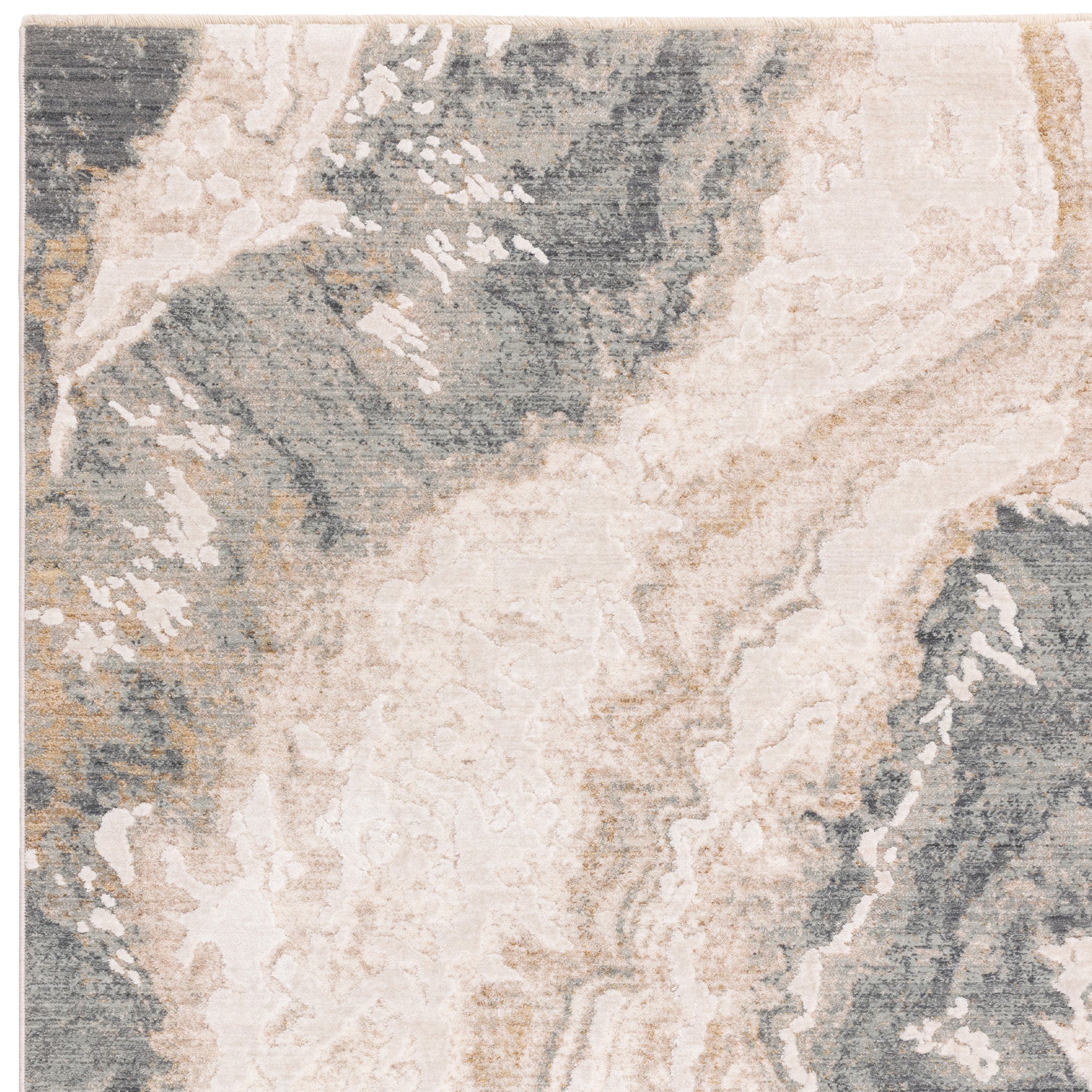 Marble Effect Space Dyed Rug